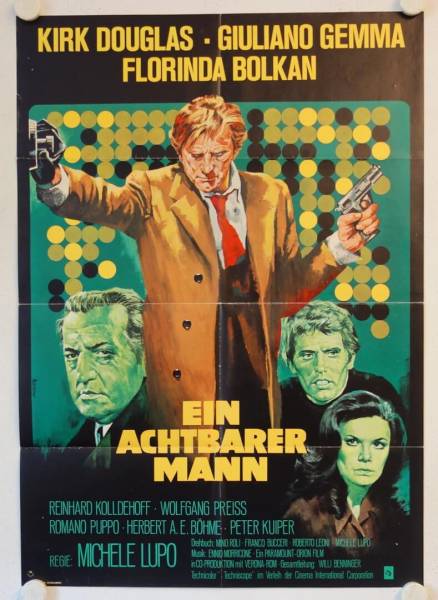 The Master Touch original release german movie poster